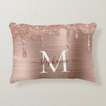 Glamバラ金ゴールドグリッタードリップモエレガントノグラム