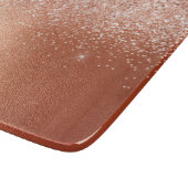 Glamバラ金ゴールドグリッター カッティングボード (角)