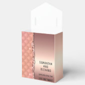 Glamバラ金ゴールドリッピンググリッターメタリック フェイバーボックス (オープン)