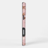 Glamバラ金ゴールド赤面抽象芸術 iPhoneケース (右側面)