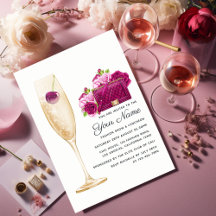 Glamファッションショー招待状