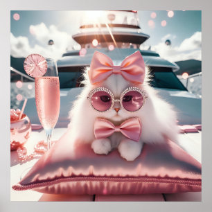 Glamファッション高級ライフスタイル写真 ポスター