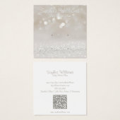 GLAMモダングリッタートリプルガーリースタッドディスプレイカード (正面&裏面)