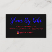 Glam名刺 名刺 (裏面)