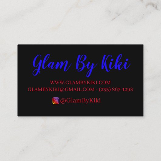 Glam名刺 名刺 (裏面)