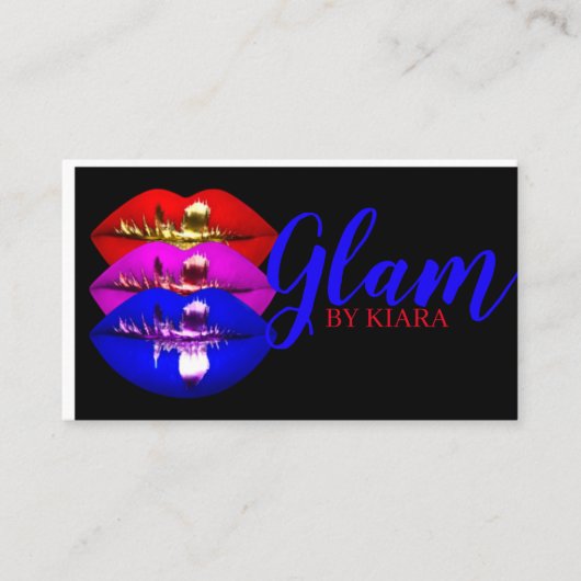Glam名刺 名刺 (正面)
