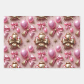 Glam誕生日パターン ラッピングペーパーシート (正面2)