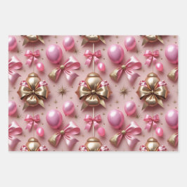 Glam誕生日パターン ラッピングペーパーシート