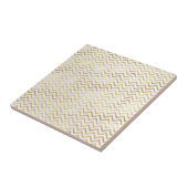 Glam金ゴールドシェブロンパターン タイル (側面)