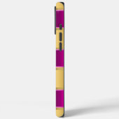 Glam金ゴールドシックピンクリボン Case-Mate iPhoneケース (裏面 / 左)