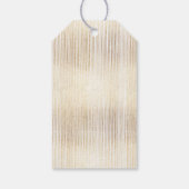 Glam金ゴールドストライプ ギフトタグ (裏面)