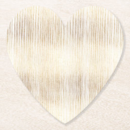 Glam金ゴールドストライプ ペーパーコースター