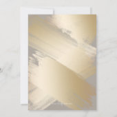 Glam金ゴールドスワッシュと写真 シーズンカード (裏面)