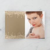 Glam金ゴールドドリップ50 & Fabバースデーパーティー 招待状 (内部)