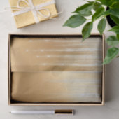 Glam金ゴールドホワイトアイクラスクリスマス 薄葉紙 (ギフト)