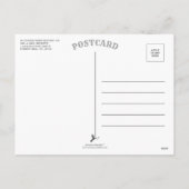 Glam金ゴールド紙吹雪ハッピーニューイヤー写真 シーズンポストカード (裏面)