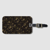 Glam金ゴールド離れパターン ラゲッジタグ (正面横)