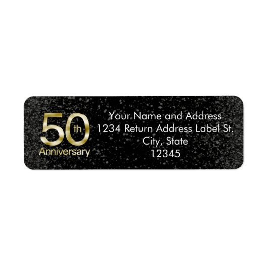 Glam金ゴールド50周年記念 ラベル (正面)