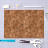 Glam銅斑入りきらめくグラフィック 薄葉紙 (クラフト)