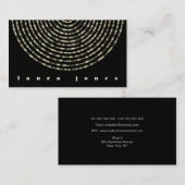 Glam《写真》ぼけ味ライトリングや輪ナイト編カスタム集可能 名刺 (正面/裏面)