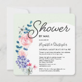 Glam Baby男女兼用 Shower byメール 招待状 (正面)
