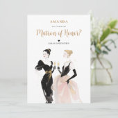 Glam Bridal Party Two Exquisite Ladies Proposal (スタンド正面)