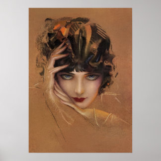 Glam by rolf armstrong ポスター