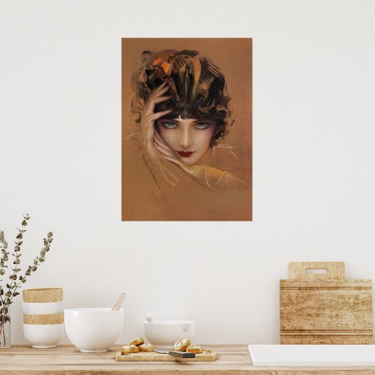 Glam by rolf armstrong ポスター (キッチン)