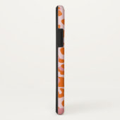 Glam Cheetahプリントパターン(オレンジとピンク) Case-Mate iPhoneケース (裏面/右)