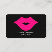 Glam Chic Makeup Artist QRコード 名刺 (正面)