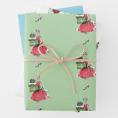 Glam Christmas Wrapping Paper ラッピングペーパーシート (インサイチュ)