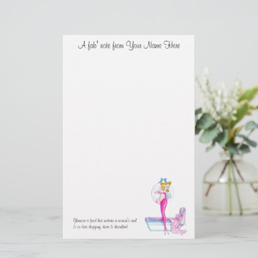 Glam Gal! 便箋 (スタンド正面)