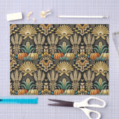 Glam Gold Art Deco Harvest 薄葉紙 (クラフト)
