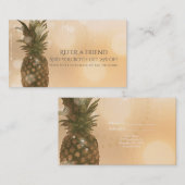 Glam Golden Pineappleが友エレガント人カードを参照 紹介カード (正面/裏面)
