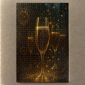 Glam Happy New Year Steampunk Champagne  ジグソーパズル