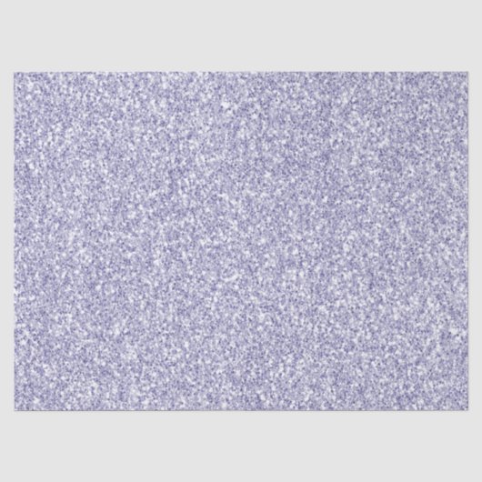 Glam Lavender Lilac Purple Glitter 薄葉紙 (正面)