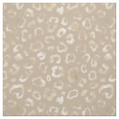 Glam Leopard Spot Pattern Safari金ゴールドID1154 ファブリック (見本)