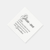 GLAM MAおばあちゃんの定義 スタンダードカクテルナプキン (角)