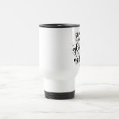 GLAM-MAギャンブル祖母グリッター常にオプションおもしろい トラベルマグ (中央)