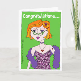 「Glam-ma!」の受賞おめでとう! おばあちゃん カード