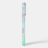 Glam Magical Unicornのキラキラ輝き Case-Mate iPhoneケース (裏面 / 右)