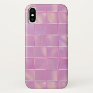 Glam Pink Tilesの電話ケース iPhone X ケース