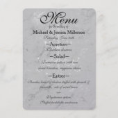 Glam Silver Marble Diamond Chandelierのメ結婚ニュー メニュー (正面)