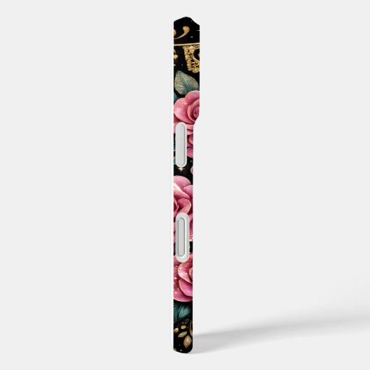 Glam Sugar Skull Phone Case – Dia de los Muertos Case-Mate iPhoneケース (裏面 / 右)