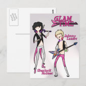 Glam Timeのはがき ポストカード (正面/裏面)