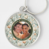 Glam Tulip Sparkle Barn Wedding キーホルダー (正面)