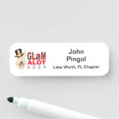 GLaMalot 2024名前バッジ 名札 (インサイチュ)