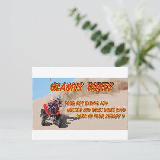 GLAMIS砂丘 ポストカード (スタンド正面)