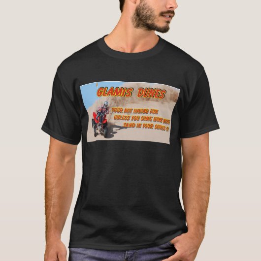 GLAMIS砂丘 Tシャツ (正面)