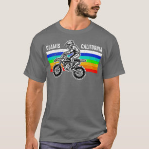 Glamis California Dirt Bike Clothing Vintage Dirt Tシャツ